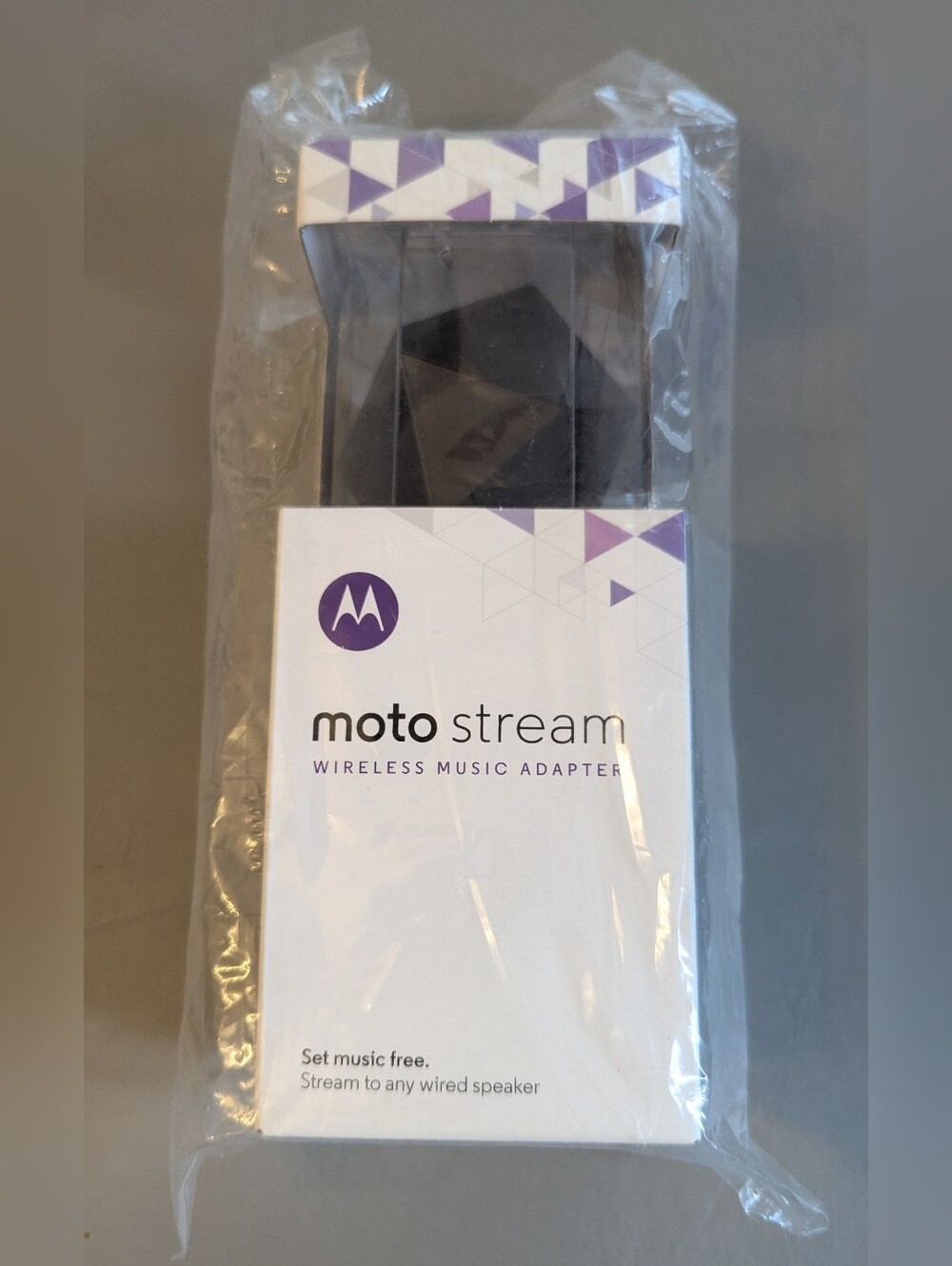 Motorola Moto Stream Wireless Music Adapter - Black